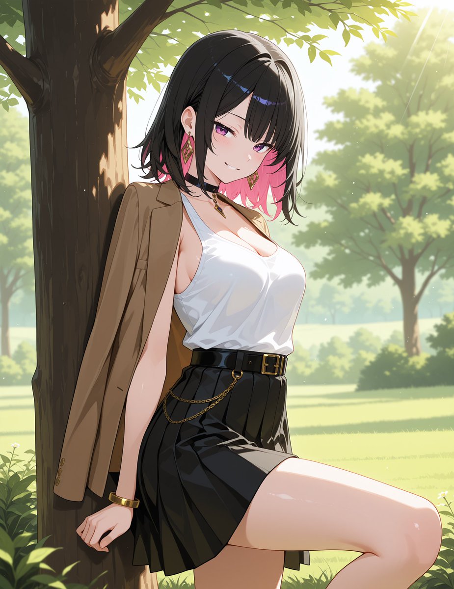 _ice_maker's tweet image. Chloe hanamori:”welcome manager-san, I asked you to come and keep me company… I-I don’t think it’s a date but maybe you’re right then, let’s enjoy this date of ours”

#aiart #aiartwork #aiartists #aiartcommunity
#AIイラスト #animepic #kawaiigirl #animegirl