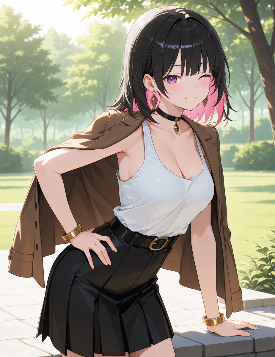 _ice_maker's tweet image. Chloe hanamori:”welcome manager-san, I asked you to come and keep me company… I-I don’t think it’s a date but maybe you’re right then, let’s enjoy this date of ours”

#aiart #aiartwork #aiartists #aiartcommunity
#AIイラスト #animepic #kawaiigirl #animegirl