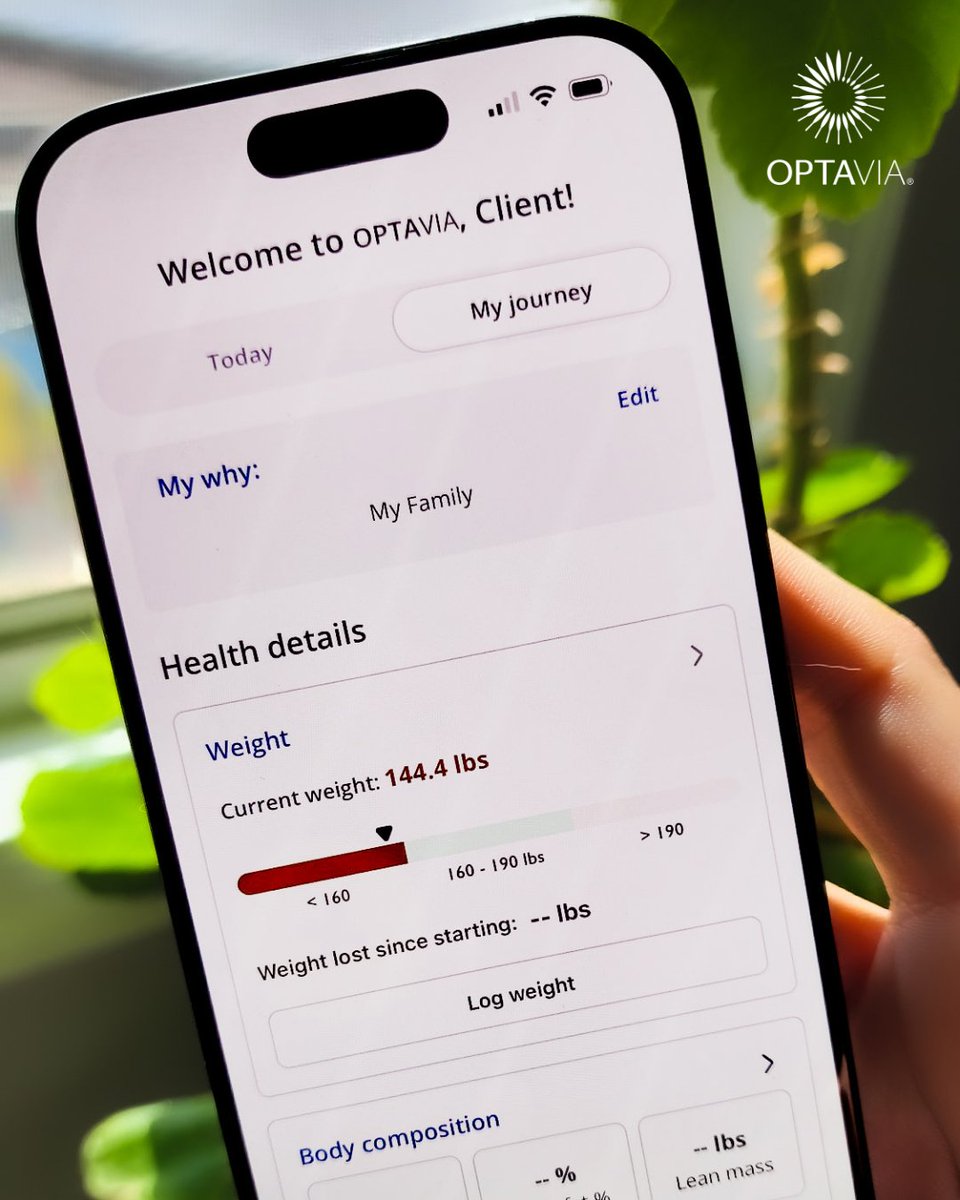 Track your way to a healthier you! 📲

The OPTAVIA app is your go-to tool for staying on plan, building healthy habits, tracking your progress — and sharing it all with your coach.

Your journey just got easier. Start tracking today!
Download the OPTAVIA app now.