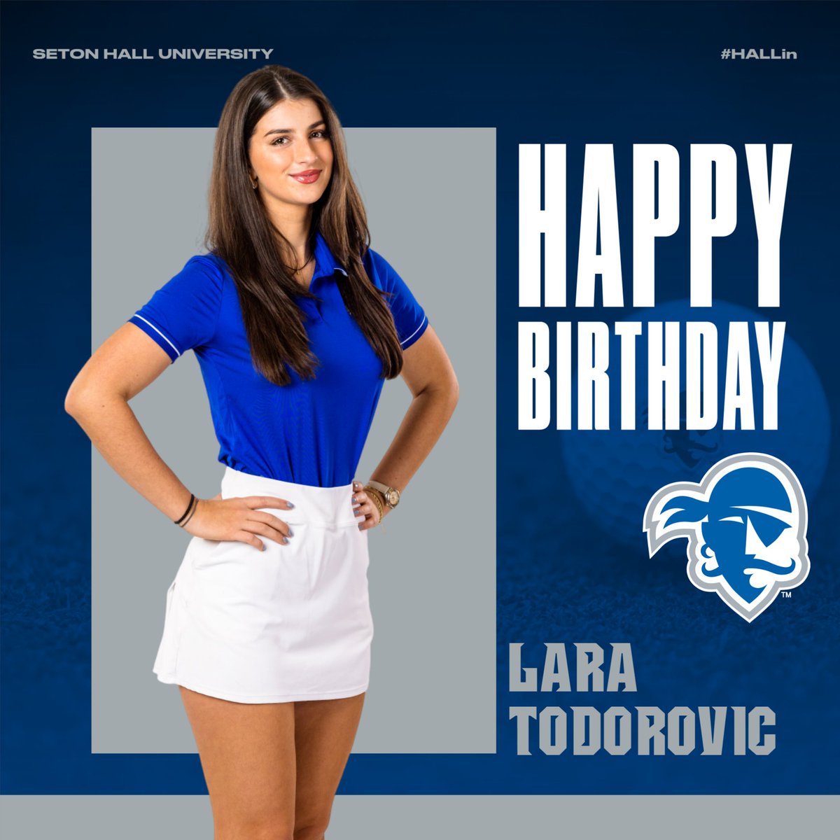 SHUWGolf's tweet image. A very ππΌπππ π½πππππΏπΌπ to LARA TODOROVIC!!
#HALLin β³π΄ββ οΈπ΅βͺ