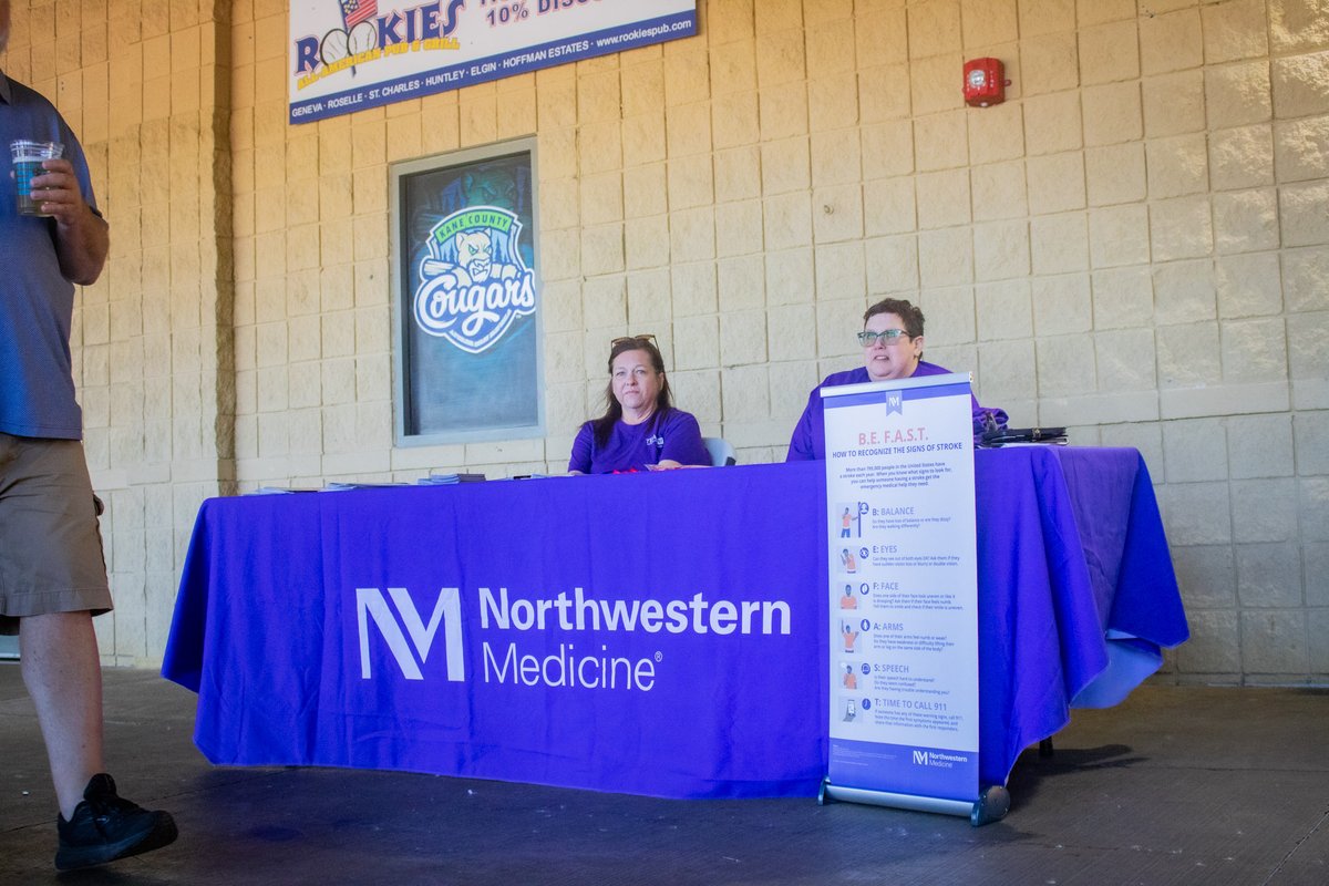 Kane County Cougars (@kccougars) on Twitter photo Stroke is the fifth leading cause of death in the U.S., yet up to 80% are preventable.
This Sunday, May 18, we’re teaming up with <a href="/NorthwesternMed/">Northwestern Medicine</a> for our Minutes Matter Stroke Awareness game. Join us and learn all about the warning signs here: nm.org/healthbeat/hea… Stroke is the fifth leading cause of death in the U.S., yet up to 80% are preventable.
This Sunday, May 18, we’re teaming up with <a href="/NorthwesternMed/">Northwestern Medicine</a> for our Minutes Matter Stroke Awareness game. Join us and learn all about the warning signs here: nm.org/healthbeat/hea…