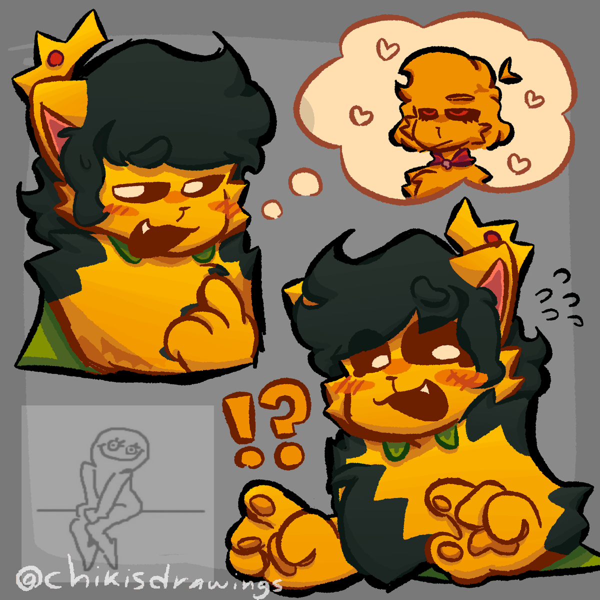 a mi me encanta esta criatura :3
#Mikeno #Mikellino #MikeExe #CoMPaS #LPDM