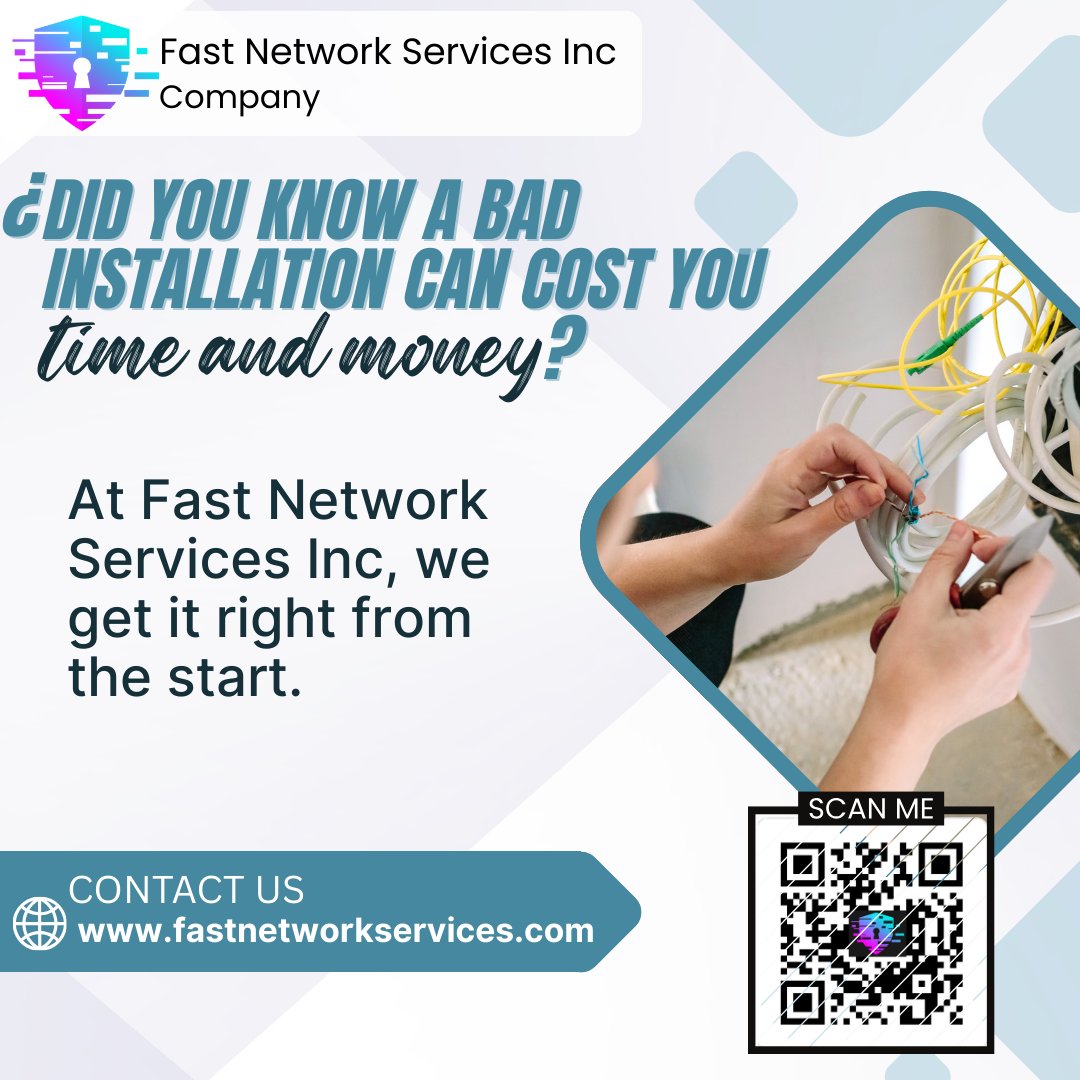 fnservicesinc's tweet image. #FastNetworkServices #NetworkInstallation #structuredcabling #fastnetworkservicesinc