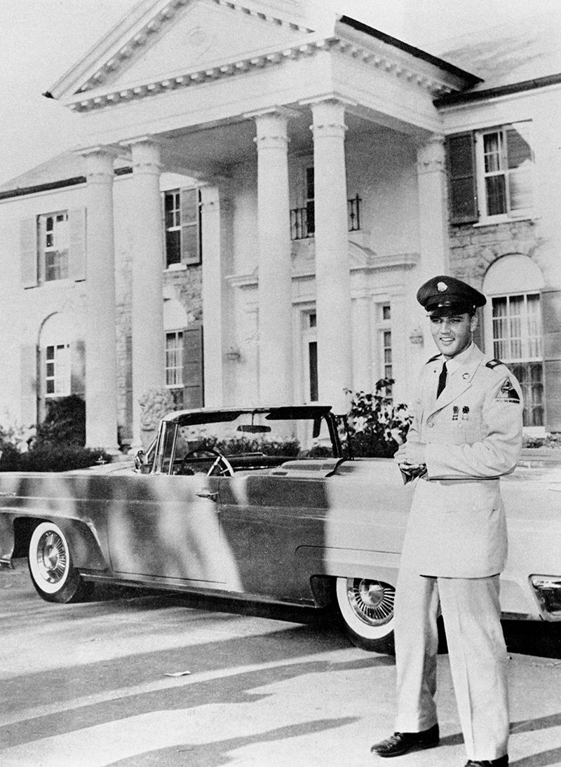 This Memorial Day Weekend, Graceland commemorates Elvis Presley's military service with exclusive tours of Graceland Mansion. The Private Presley Tours will include live guides sharing stories of his time in the Army and Graceland's role, from his 1957 draft notice to his