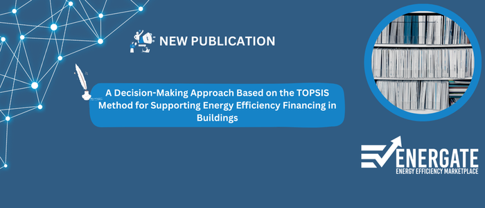 Energate_eu's tweet image. 🌟 New publication by Ioanna Andreoulaki, Katerina Papapostolou, Chara Karakosta & Vangelis Marinakis!
TOPSIS-based method to rank EE building projects.
Read more 👇
inderscienceonline.com/doi/abs/10.150…
#EnergyEfficiency #TOPSIS #LIFEProgramme #LIFEAmplifier