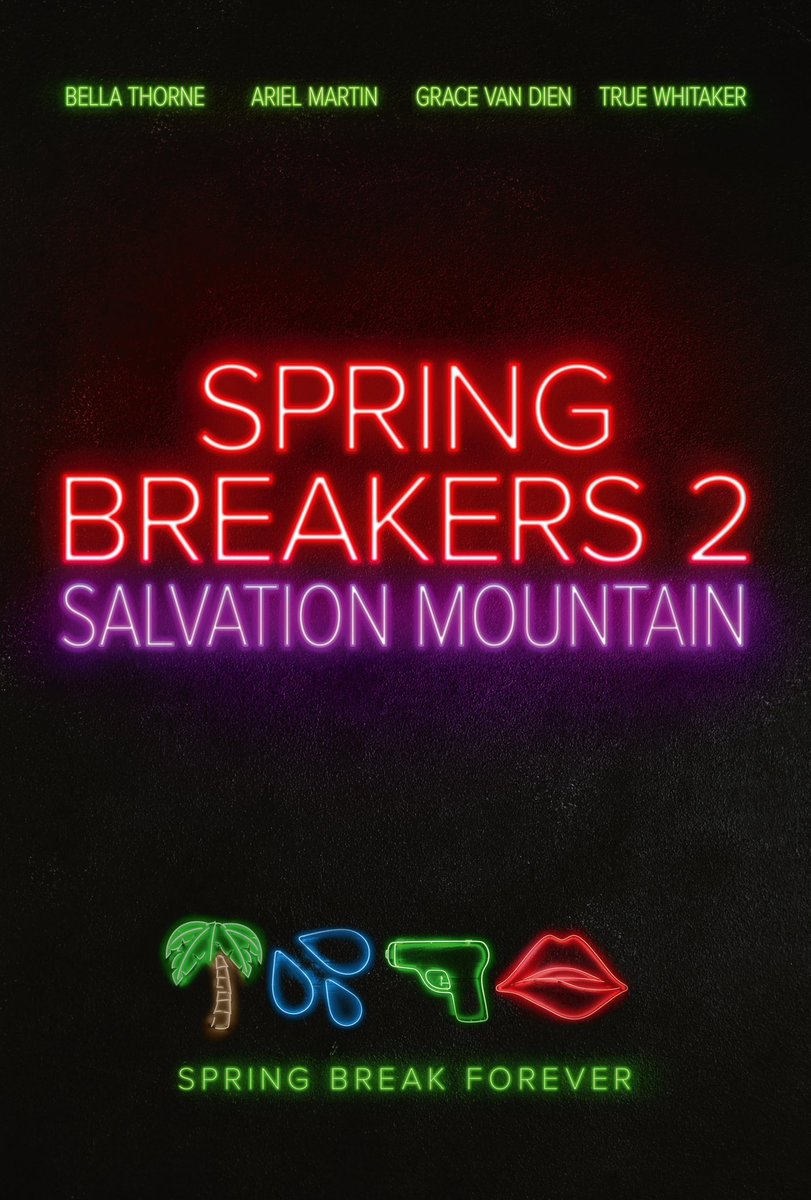 diariodiariomx's tweet image. ‘Spring Breakers 2’ está en desarrollo.🎬
Bella Thorne, Ariel Martin, Grace Van Dien y True Whitaker protagonizarán la película.
#SpringBreakers2 #BellaThorne #ArielMartin #GraceVanDien #TrueWhitaker #Cine2025 #Secuela #SpringBreakers