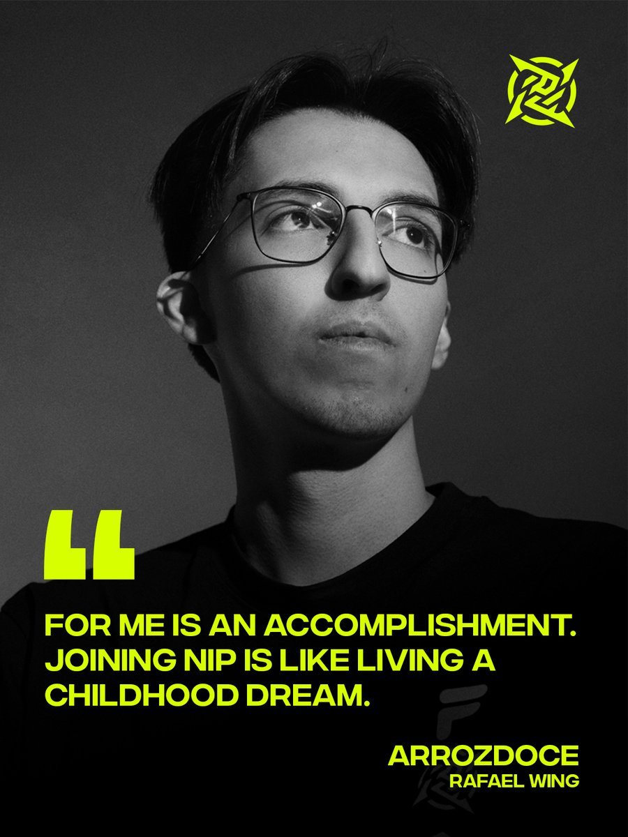 From the early grind to the stage in Astana 🫡

We spoke to <a href="/arrozdoceCS/">arrozdoce</a> right after joining NIP in January about starting fresh, chasing the dream, and building something real.

🔗 Read the full interview: goninj.as/3F99SVO
