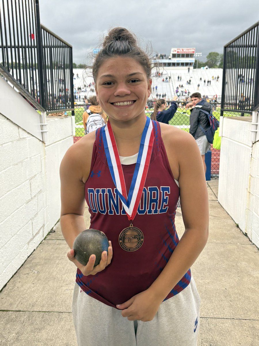 RESULTS FOR OUR VARSITY GIRLS TRACK AND FIELD PROGRAM FROM THE 2025 PIAA DISTRICT 2 TRACK AND FIELD 🏃‍♂️🏃‍♀️ CHAMPIONSHIPS IN SCRANTON:

• Sophia Talutto finished fourth in the Shot Put Competition with a distance of 30 feet and 8 1/2 inches.

#BeGreatForSonny #BuckPride #LetsGoLBs