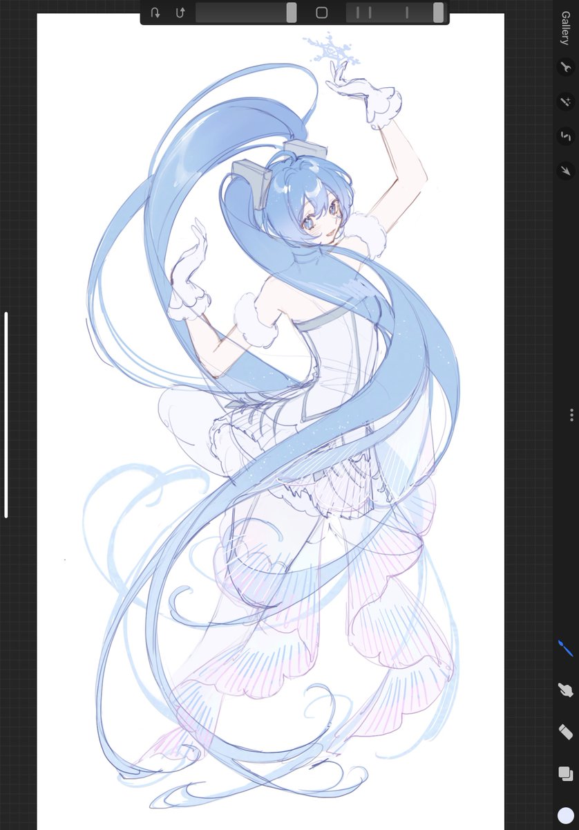UNNrr_'s tweet image. ❄️

#miku  #初音ミク