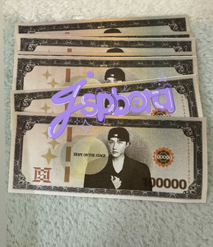 jspbora's tweet photo. เนื่องจากมีคนสนใจเยอะมากเค้าเลยจะมาสุ่มแจกคับ
แจกแบงค์พี่โฮป 2 ใบ💸
✨รีทวิตนี้อย่างเดียวเลยคับ✨
❗️ห้ามนำไปขายต่อ ❗️
💜เค้าอยากให้คนที่อยากเก็บจริงๆคับ
💜ขอคนที่สะดวกออกค่าส่ง+ค่าซองคับ

#HOPE_ON_THE_STAGE_TOUR_BKK
#HOPE_ON_THE_STAGE_TOUR_BANGKOK https://t.co/y3NGdWymYD