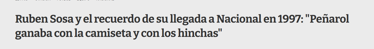 🙋‍♀️Hola, yo fui uno de ellos Rubén, era un niño aquellos clásicos que dimos vuelta en el 97, pufff. La verdad que el Quinquenio fue inolvidable para toda nuestra generación. Gracias por ser parte. 

 Se que vos también nos recordas con mucho cariño 👇