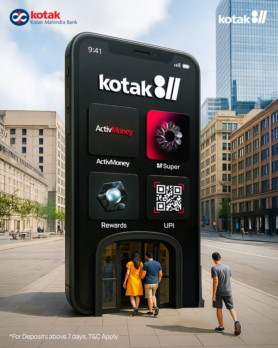 kotak811's tweet photo. It’s a shop that fits your pocket,
What more could you ask for?

#AIShop #DigitalBanking #App #Kotak811

[Digital, AI Shop Trend, Banking app, Easy Banking, Account, Finance, Security] https://t.co/njzzAulnPm