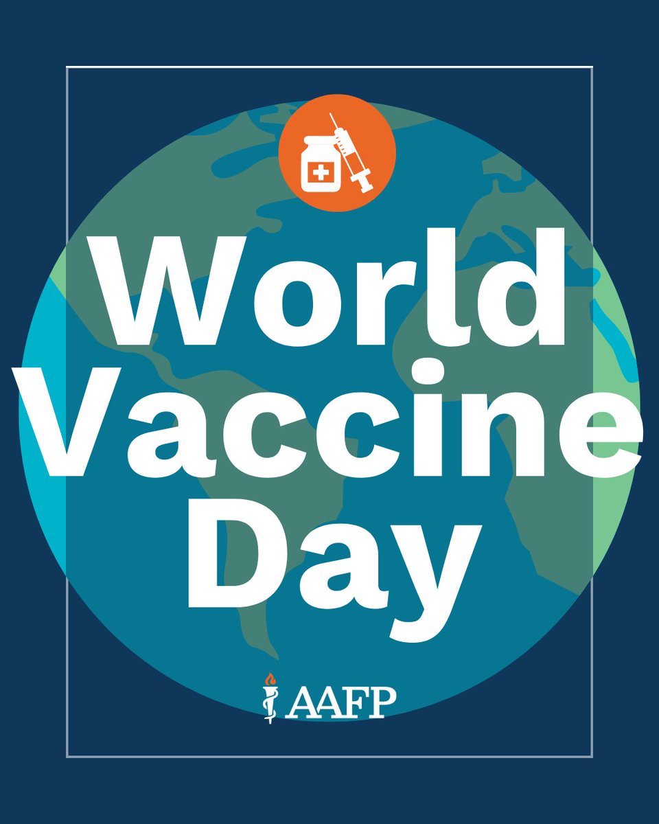 This #WorldVaccineDay, it's important to acknowledge the crucial role vaccines play in preventing the spread of infectious – and preventable – diseases. Vaccines are some of the most effective public health tools we have in controlling and preventing spread. Read more from AAFP's