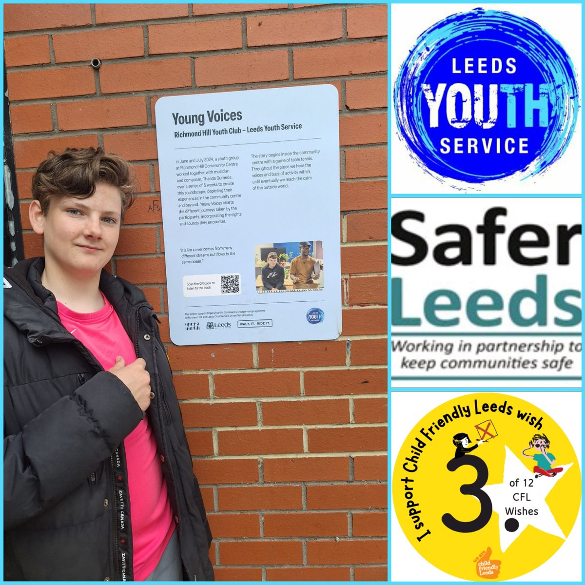 Leeds Youth Service (East North East) (@youthserviceene) on Twitter photo #Proud Team Moment
Congratulations to Lewis who's contributions to the #RichmondHill sensory trail are now recognised via a plaque outside the centre
Lewis & the group worked with composers & musicians <a href="/Opera_North/">Opera North</a> to capture the sound & feel of their #Youthclub
#Youthwork #Proud Team Moment
Congratulations to Lewis who's contributions to the #RichmondHill sensory trail are now recognised via a plaque outside the centre
Lewis & the group worked with composers & musicians <a href="/Opera_North/">Opera North</a> to capture the sound & feel of their #Youthclub
#Youthwork