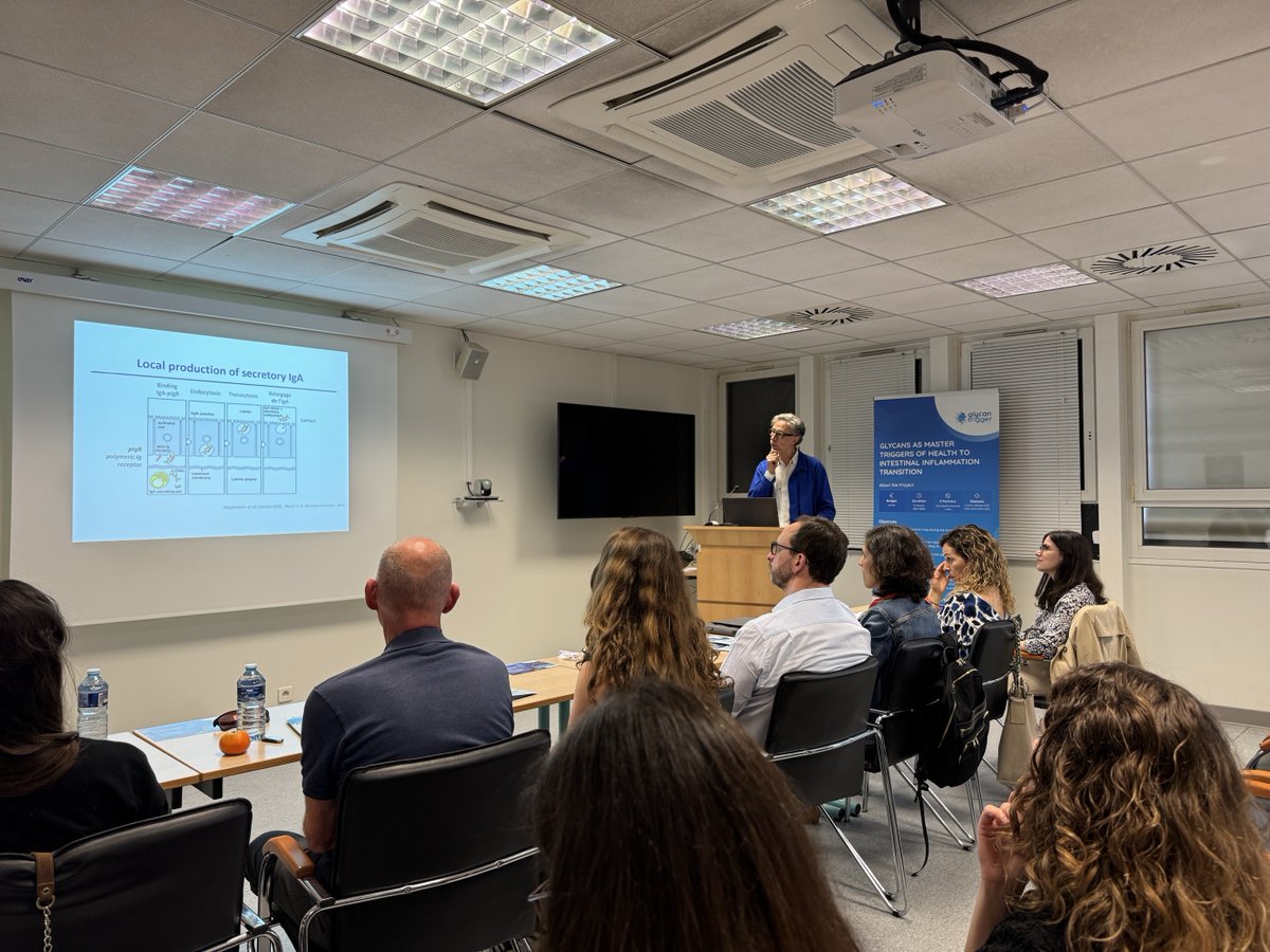GlycanTrigger (@glycantrigger) on Twitter photo 👋🏻Hi Paris! Day 1 of the 3rd <a href="/GlycanTrigger/">GlycanTrigger</a> GA meeting. We started with a warm welcome from our coordinator, Prof <a href="/Salome_S_Pinho/">Salome Pinho</a> and our host partner Dr. <a href="/h_sokol/">Harry Sokol</a> (<a href="/Sorbonne_Univ_/">Sorbonne Université</a>), followed by a seminar delivered by Prof. Guy Gorochov on “Gut Microbiota and IgA”.
Stay tuned!👀 👋🏻Hi Paris! Day 1 of the 3rd <a href="/GlycanTrigger/">GlycanTrigger</a> GA meeting. We started with a warm welcome from our coordinator, Prof <a href="/Salome_S_Pinho/">Salome Pinho</a> and our host partner Dr. <a href="/h_sokol/">Harry Sokol</a> (<a href="/Sorbonne_Univ_/">Sorbonne Université</a>), followed by a seminar delivered by Prof. Guy Gorochov on “Gut Microbiota and IgA”.
Stay tuned!👀