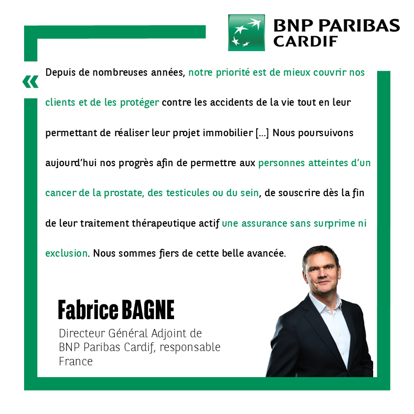 BNP Paribas Cardif (@bnpp_cardif) on Twitter photo .<a href="/bnpp_cardif/">BNP Paribas Cardif</a> améliore l’accès au crédit pour les personnes ayant été atteintes de #cancers de la prostate, des testicules ou du sein. Celles-ci pourront souscrire à un contrat d'assurance #emprunteur sans surprime ni exclusion.
Pour en savoir plus : bnpp.lk/0VrXL0 .<a href="/bnpp_cardif/">BNP Paribas Cardif</a> améliore l’accès au crédit pour les personnes ayant été atteintes de #cancers de la prostate, des testicules ou du sein. Celles-ci pourront souscrire à un contrat d'assurance #emprunteur sans surprime ni exclusion.
Pour en savoir plus : bnpp.lk/0VrXL0