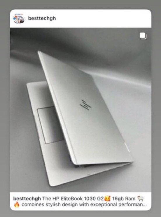 besttechghana's tweet image. HP Elitebook 1030 G2 convertible x360 Screen Rotation
Intel Core i5
16Gb🐏 Ram
256Gb SSD Storage
Screen Rotation
2.6GHz Processor Speed
TouchScreen
Keyboard backlight

Price :GHC5,200🔥

Call☎️:0247228888
WhatsApp: wa.link/07vgo7

{ Ewes Volta Region Sammy Gyamfi Kumasi