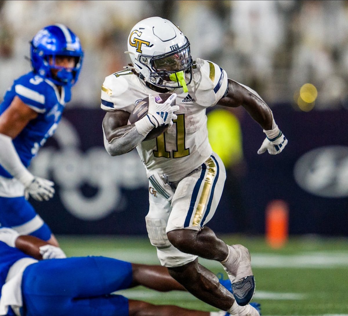 #AGTG After a Great Conversation with <a href="/Coach_KJones7/">Kobie Jones</a> and <a href="/Coach_KPope/">Kyle Pope</a>  I Am Extremely Blessed To Receive my First P4 Offer From <a href="/GeorgiaTechFB/">Georgia Tech Football</a>!!!!! 

<a href="/Andrew_Ivins/">Andrew Ivins</a> <a href="/TomLoy247/">Tom Loy</a> <a href="/ChadSimmons_/">ChadSimmons</a> <a href="/adamgorney/">Adam Gorney</a> @RivalsRichie @RivalsFriedman
<a href="/SWiltfong_/">Steve Wiltfong</a>
<a href="/JohnGarcia_Jr/">John Garcia, Jr.</a> <a href="/FCRecruits/">First Choice Recruiting</a>