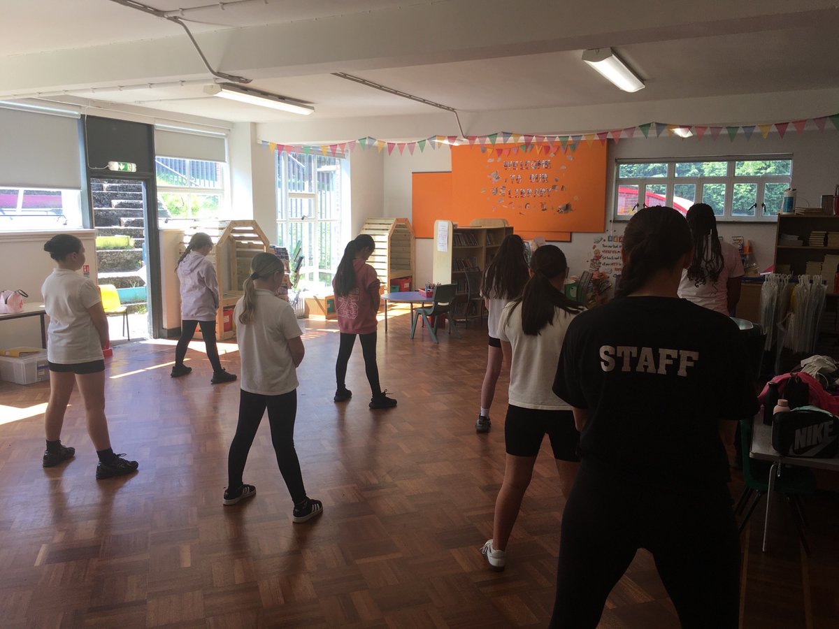 ASGSpringburn's tweet image. Almost three weeks until @CityofdanceKH finals at Royal Concert Hall. @ChirnsydePS pupils looking forward to the big event and putting in some practice at lunch time with their coach Toni @SpringburnPE @P7Transition @springburnacad