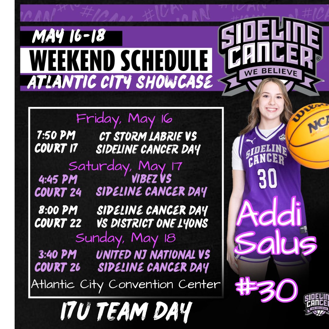 Addi Salus (@addisalus) on Twitter photo My team will be in Atlantic City this weekend, come watch us!
<a href="/buwbb_huskies/">Bloom Basketball</a> <a href="/LHUWBB/">Lock Haven WBB</a> <a href="/MansfieldWBB/">Mansfield Women’s Basketball</a> <a href="/CoachKWooden/">Kiera Wooden</a> <a href="/KUBearsWBB/">Kutztown U. Women's Basketball</a> <a href="/desales_wbb/">DeSales U. WBB</a> <a href="/McDaniel_WBB/">McDaniel Women’s Basketball</a> <a href="/FandMWBB/">F&M Basketball</a> <a href="/KBadecki/">Kaleigh Badecki</a> <a href="/PhoenixWbb/">PhoenixWBB</a> <a href="/PSHbgWBBall/">Penn State Harrisburg Women's Basketball 🏀</a> <a href="/DevilsWBB/">FDU-Florham WBB</a> <a href="/BlueJaysWBB/">Etown College WBB</a> <a href="/StevensonU_WBB/">Stevenson WBB</a> <a href="/EJayArrow/">E J 🏀</a> <a href="/JrAllStarBB/">Jr. All-Star Girls Basketball</a> <a href="/ICAN_basketball/">ICANBasketballAcademy</a> My team will be in Atlantic City this weekend, come watch us!
<a href="/buwbb_huskies/">Bloom Basketball</a> <a href="/LHUWBB/">Lock Haven WBB</a> <a href="/MansfieldWBB/">Mansfield Women’s Basketball</a> <a href="/CoachKWooden/">Kiera Wooden</a> <a href="/KUBearsWBB/">Kutztown U. Women's Basketball</a> <a href="/desales_wbb/">DeSales U. WBB</a> <a href="/McDaniel_WBB/">McDaniel Women’s Basketball</a> <a href="/FandMWBB/">F&M Basketball</a> <a href="/KBadecki/">Kaleigh Badecki</a> <a href="/PhoenixWbb/">PhoenixWBB</a> <a href="/PSHbgWBBall/">Penn State Harrisburg Women's Basketball 🏀</a> <a href="/DevilsWBB/">FDU-Florham WBB</a> <a href="/BlueJaysWBB/">Etown College WBB</a> <a href="/StevensonU_WBB/">Stevenson WBB</a> <a href="/EJayArrow/">E J 🏀</a> <a href="/JrAllStarBB/">Jr. All-Star Girls Basketball</a> <a href="/ICAN_basketball/">ICANBasketballAcademy</a>