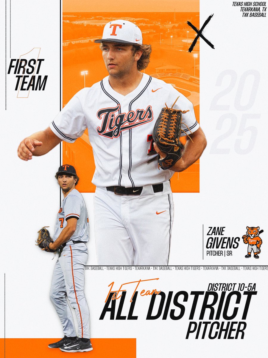 District 10-5A 1st Team Pitcher

Zane Givens | Senior