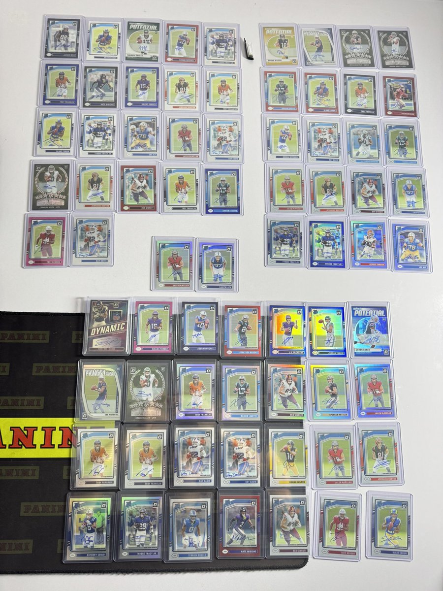 toonnnnnnnnyyyy's tweet image. Got 72 autos in a Donruss optic Case that I suppose to have only 12 Autos😳@CardPurchaser