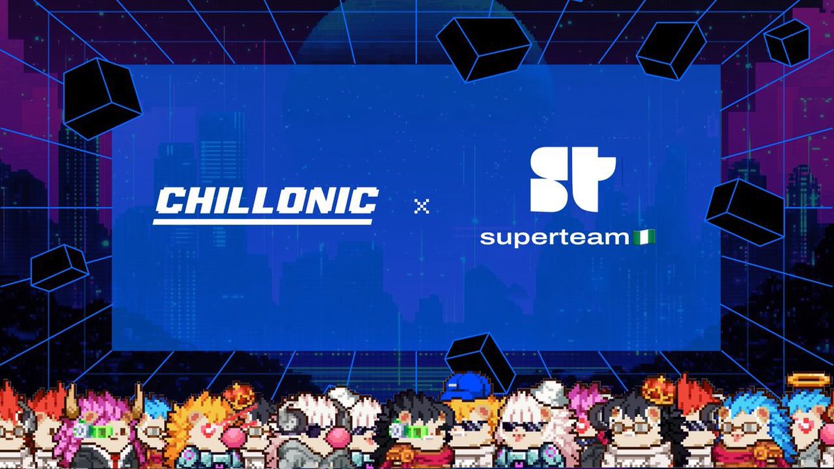 SuperteamNG's tweet image. Superteam Nigeria × @chillonicNFT
Chillonic, the first semi-fungible NFT collection on @SonicSVM, combines meme liquidity with collectible rarity and a new way to experience digital assets.
We’re giving away 15 whitelist spots (free mint) to the Superteam Nigerian community.