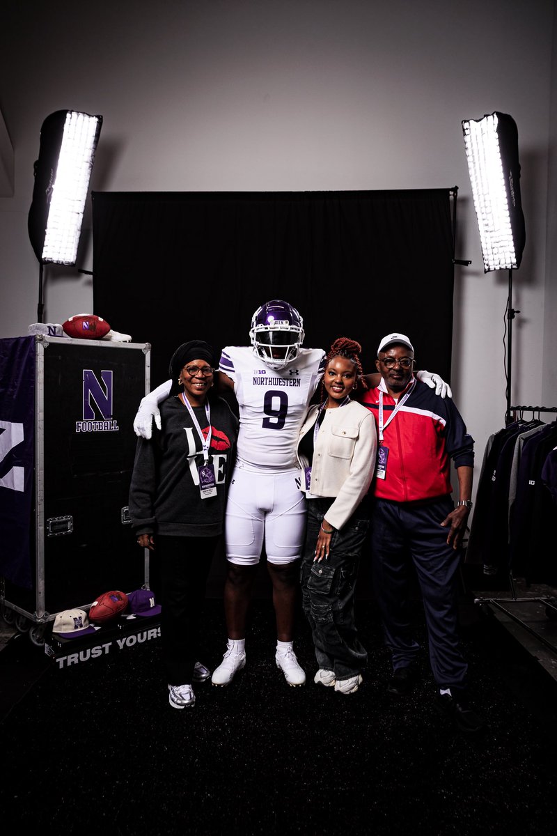 Go ‘Cats🟣⚪️?? #Wildcats #B1GCats <a href="/NUFBFamily/">Northwestern Football</a> <a href="/NUFBRecruiting/">NUFB Recruiting</a> <a href="/CoachSmith_9/">Christian Smith</a> <a href="/DavidBraunFB/">David Braun</a> <a href="/JeromeTgrey/">Jerome Grey</a> <a href="/CSarkisianNU/">Christian Sarkisian</a> <a href="/WildcatReport/">Louie Vaccher</a> <a href="/WildcatNation_1/">Wildcat Nation</a> <a href="/iamcoachgene/">Gene Robinson III</a> <a href="/AllenTrieu/">Allen Trieu</a> <a href="/adamgorney/">Adam Gorney</a> <a href="/SWiltfong_/">Steve Wiltfong</a>