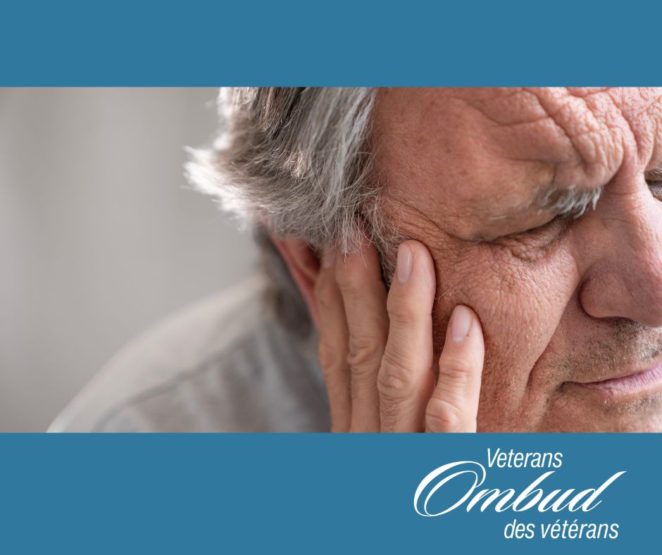 A veteran was denied coverage for tinnitus-related treatment. After our intervention, VAC re-examined the situation, clarified the policy and coverage guidelines and approved reimbursement for the treatment. Read more about this case and others: ow.ly/7vQ950VSu3w