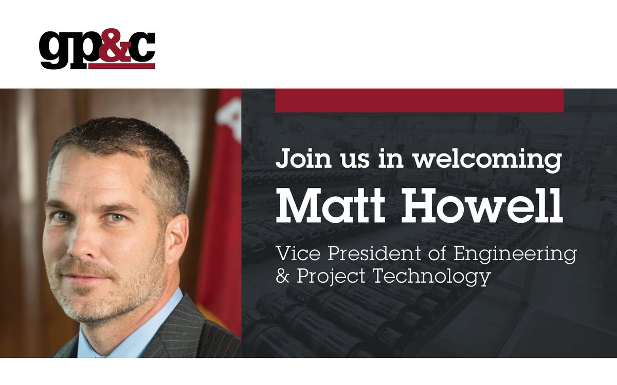 genplastics's tweet photo. We are happy to announce that Matt Howell has joined the GPC team, leading our engineering and product innovation teams. Join us in welcoming him! https://t.co/AeTGyvFDZZ