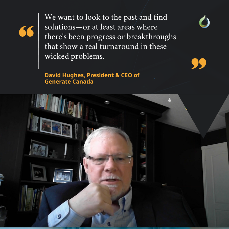 FuturEconomy's tweet photo. Canada’s wicked challenges won’t be solved with simple fixes — it’s time for wicked solutions.

In the first episode of the #WickedSolutions series by @GenerateCanada, explore how collaboration, innovation, &amp; systems thinking are key to tackling complex issues.