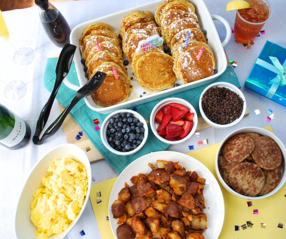 🎓 Graduation parties
🎉 Birthday celebrations
🏆 Sports banquets
🥞 Famous Toastery Catering
Bringing the brunch to your big moments!

🚗 We deliver via DoorDash, UberEats*, and GrubHub and EZ Cater!
*at participating locations