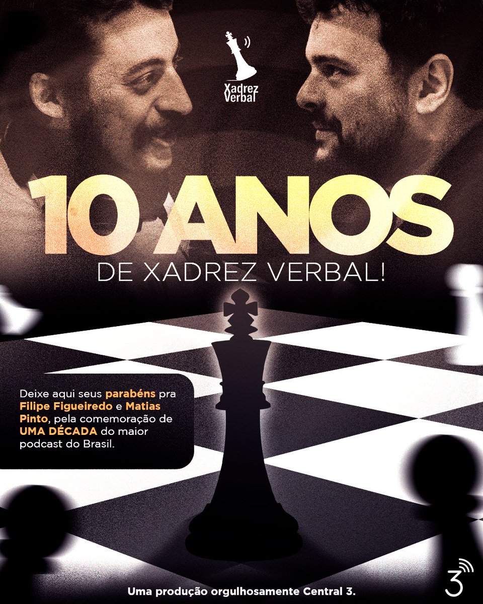 Em 2015 Matias já era parte da Central 3, produzindo contéudos de futebol. Tinha se formado em História com o Filipe, que já tinha o site XV. Sugeriu: vamos fazer um podcast de geopolítica! Ainda reticente, Filipe aceitou - em um 8 de maio de 2015 foi ao ar o #ep1.

BAITA ACERTO