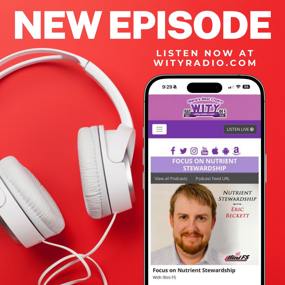 🌾 New Episode Alert! 🎙️
Have you heard the latest episode of Focus On Nutrient Stewardship? <a href="/AgronomistEric/">Eric Beckett</a> shares about the importance of scouting your fields.

🎧 Listen here: rb.gy/wvsyan

#IlliniFS #newepisode #WITYRadio #fieldscouting