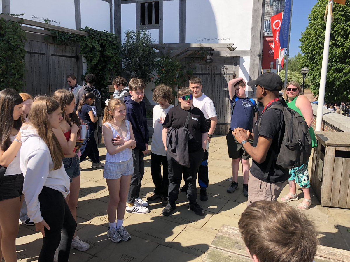 Hyndland English & Media (@hyndlandenglish) on Twitter photo A busy day so far kicking off with tour of <a href="/The_Globe/">Shakespeare’s Globe</a>! 🎭 <a href="/HyndlandSec/">Hyndland Secondary</a> #S2LondonTrip25 A busy day so far kicking off with tour of <a href="/The_Globe/">Shakespeare’s Globe</a>! 🎭 <a href="/HyndlandSec/">Hyndland Secondary</a> #S2LondonTrip25