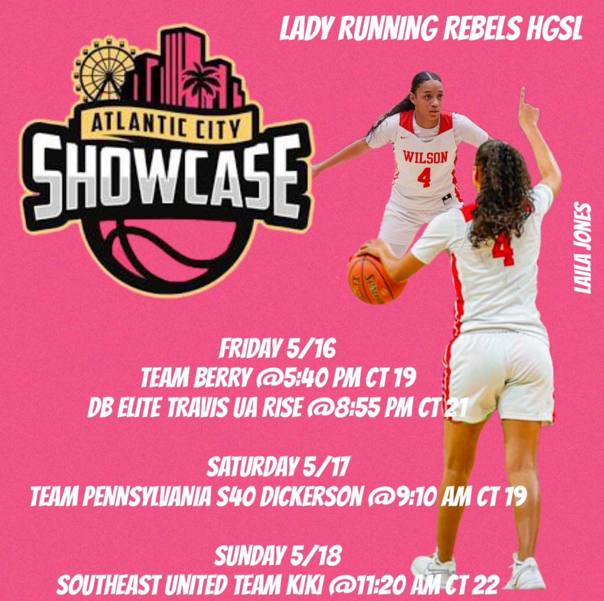 Matt Raquet (@mattraquet) on Twitter photo She’s baaaaack! Coaches, go see <a href="/jonesyL2026/">Laila Jones</a> with the <a href="/LadyRunnin/">Lady Runnin Rebels</a> in Atlantic City! DM if you need more info. She’s a BALLER! She’s baaaaack! Coaches, go see <a href="/jonesyL2026/">Laila Jones</a> with the <a href="/LadyRunnin/">Lady Runnin Rebels</a> in Atlantic City! DM if you need more info. She’s a BALLER!