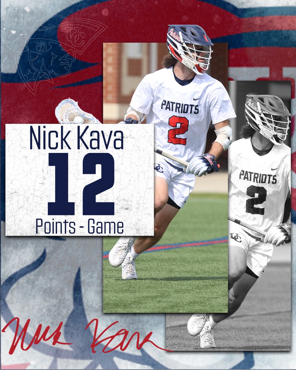 Records are meant to be broke and this season the Patriots broke four records.  Congrats to Nick Kava, Will Rogers, and Maalek Wilson on etching their name into the record book  #OneBigTeam #LTL