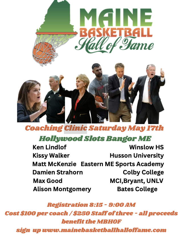 Space still available! Sign up today for a great learning experience with some of the best coaches that Maine has to offer!
