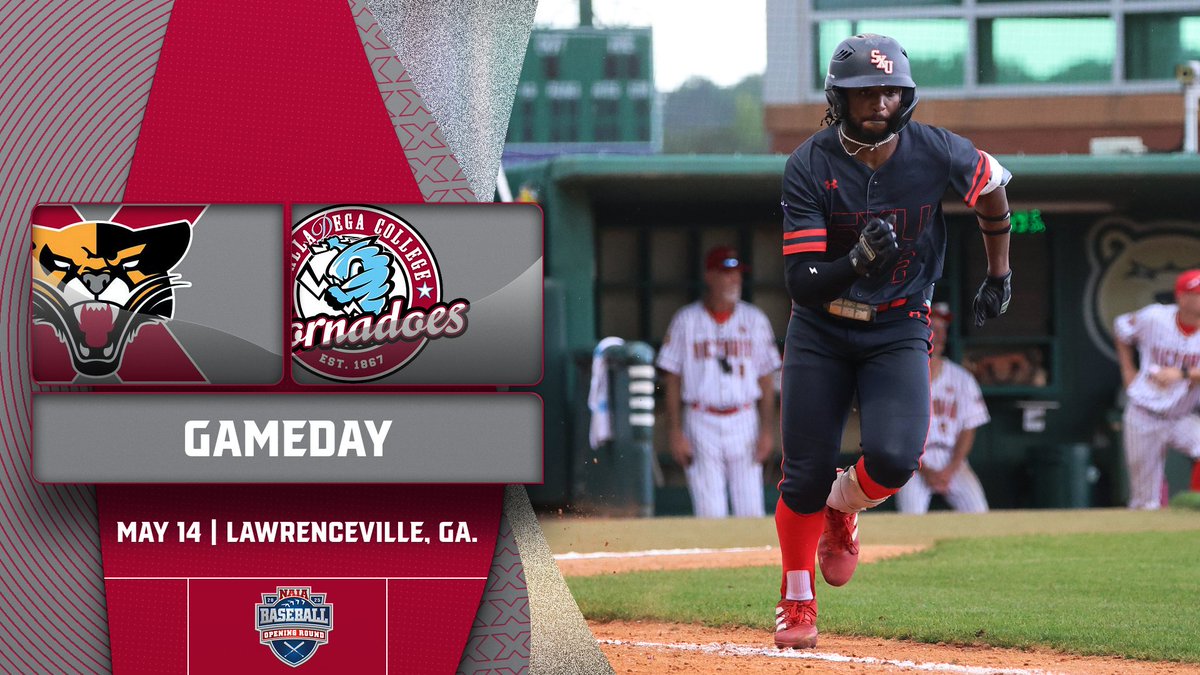 SXU Athletics (@sxuathletics) on Twitter photo No. 5 <a href="/SXUBaseball/">SXU Baseball</a> takes on No. 4 Talladega (Ala.) in the elimination bracket in the NAIA Opening Round Lawrenceville Bracket this afternoon in Lawrenceville, Ga. at 2:00 pm central! #GoCougs🐾⚾️ #WeAreSXU
📊: statbroadcast.com/events/tournam…
🖥: youtube.com/@GGC_Athletics No. 5 <a href="/SXUBaseball/">SXU Baseball</a> takes on No. 4 Talladega (Ala.) in the elimination bracket in the NAIA Opening Round Lawrenceville Bracket this afternoon in Lawrenceville, Ga. at 2:00 pm central! #GoCougs🐾⚾️ #WeAreSXU
📊: statbroadcast.com/events/tournam…
🖥: youtube.com/@GGC_Athletics