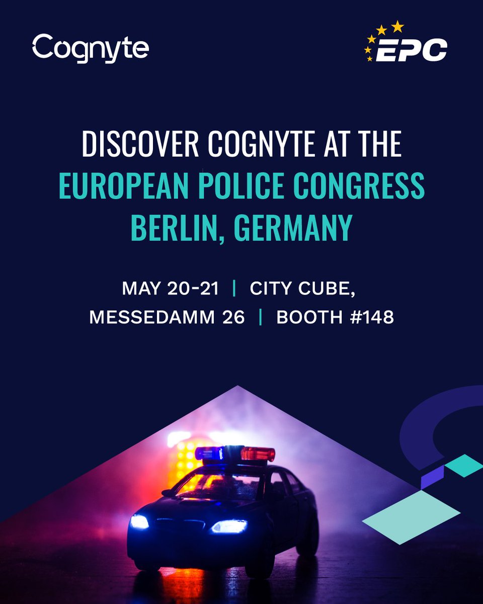 EPC is one of Europe’s largest and most influential events for law enforcement and security professionals.

Find out how our mission-driven technology helps agencies to accelerate response times, reveal hidden connections and make smarter, data-driven security decisions.