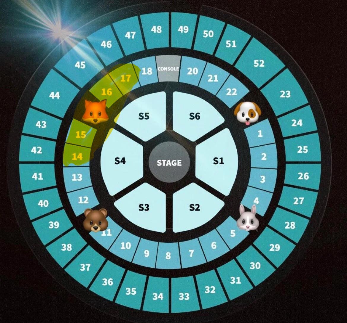 데이식스 막콘 18일 일요일 막콘 자리교환 구해요

1층 4구역 13열 필존
케존으로 교환 원해요!!!