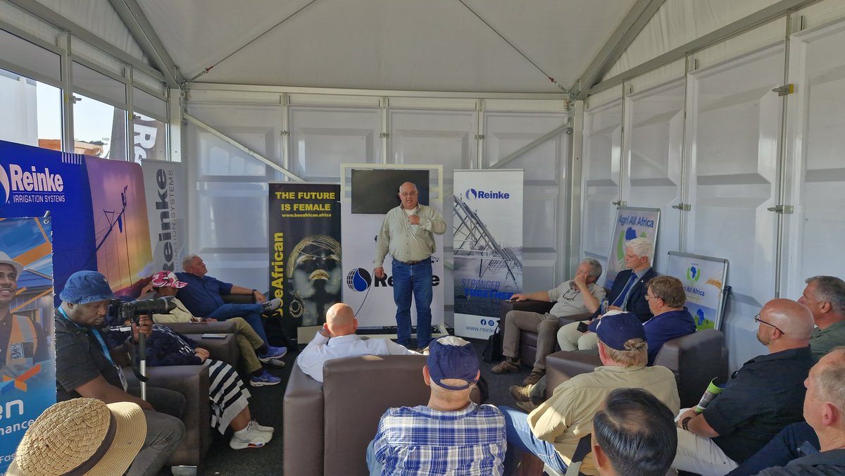 Barend Petrus Uys (@bpuys6) on Twitter photo It is a privilege to present <a href="/afriforum/">AfriForum</a> at the <a href="/AgriAllAfrica/">AgriAllAfrica</a> event at #Nampo, and always a pleasure to listen to <a href="/TheoDJager/">Theo de Jager</a> of <a href="/Saai_org/">Saai</a> speak about winning the war on hunger and poverty. The future we want for Africa can be created when cultural communities collaborate. It is a privilege to present <a href="/afriforum/">AfriForum</a> at the <a href="/AgriAllAfrica/">AgriAllAfrica</a> event at #Nampo, and always a pleasure to listen to <a href="/TheoDJager/">Theo de Jager</a> of <a href="/Saai_org/">Saai</a> speak about winning the war on hunger and poverty. The future we want for Africa can be created when cultural communities collaborate.