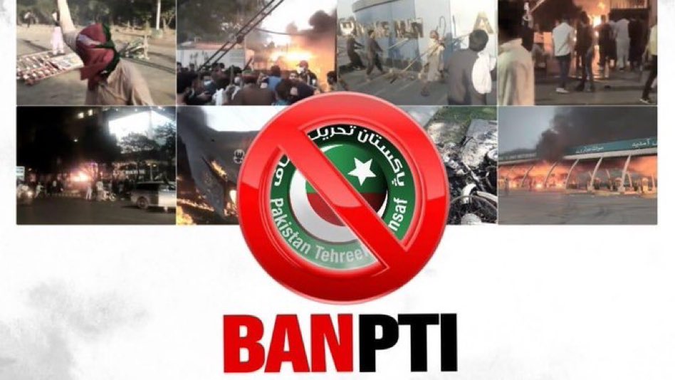 قصہ مختصر 
 #BanPTIForPakistan