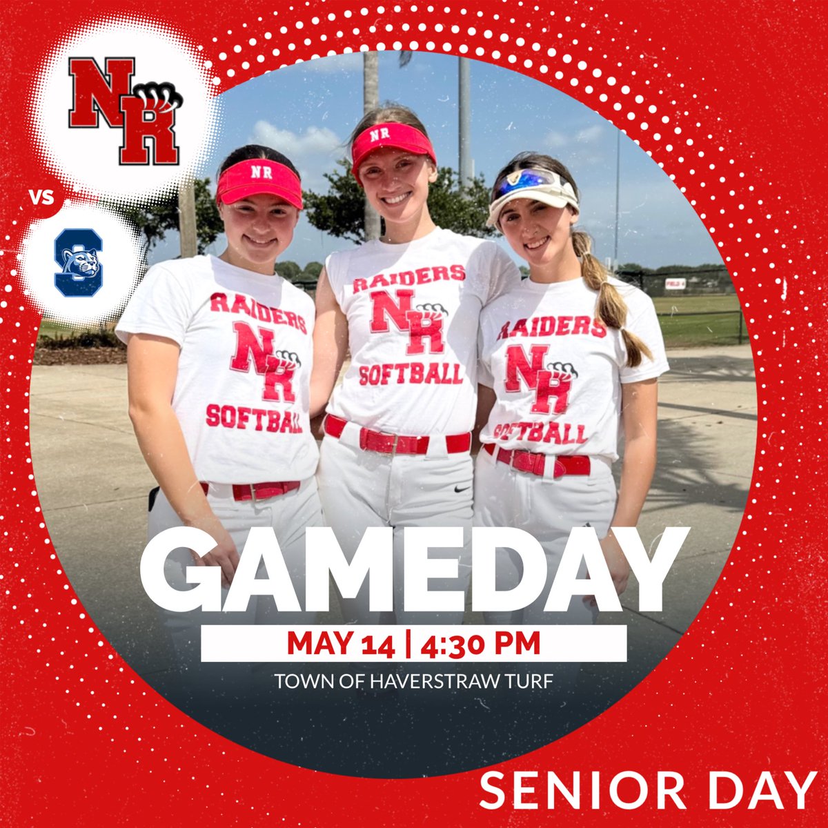 ⭐️ SENIOR DAY ⭐️ 

Come help us celebrate our amazing seniors - Addyson Bohlander, Ashlee Begbie and Bella Guerra