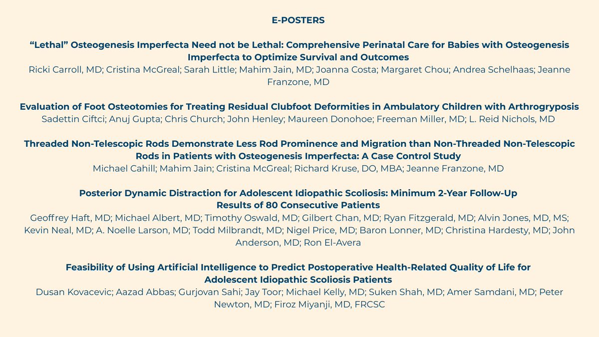 Nemours Children's Orthopedics tweet media