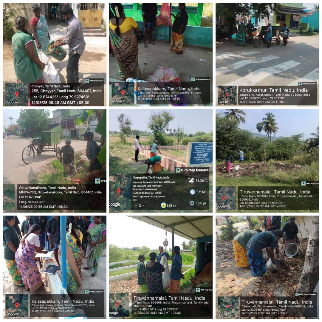 DpmuD27610's tweet photo. SWM DAILY ACTIVITIES.....

@tnrdpr
@TNSanitation
@swachhbharat
@MoRD_GoI
#sanitationn #SanitationMatters #sanitationworkers #SanitationForAll #SanitationSolutions #solidwastemanagement #solidwaste #ODF #ODFPlus #modelvillage https://t.co/pUfSaiSANX