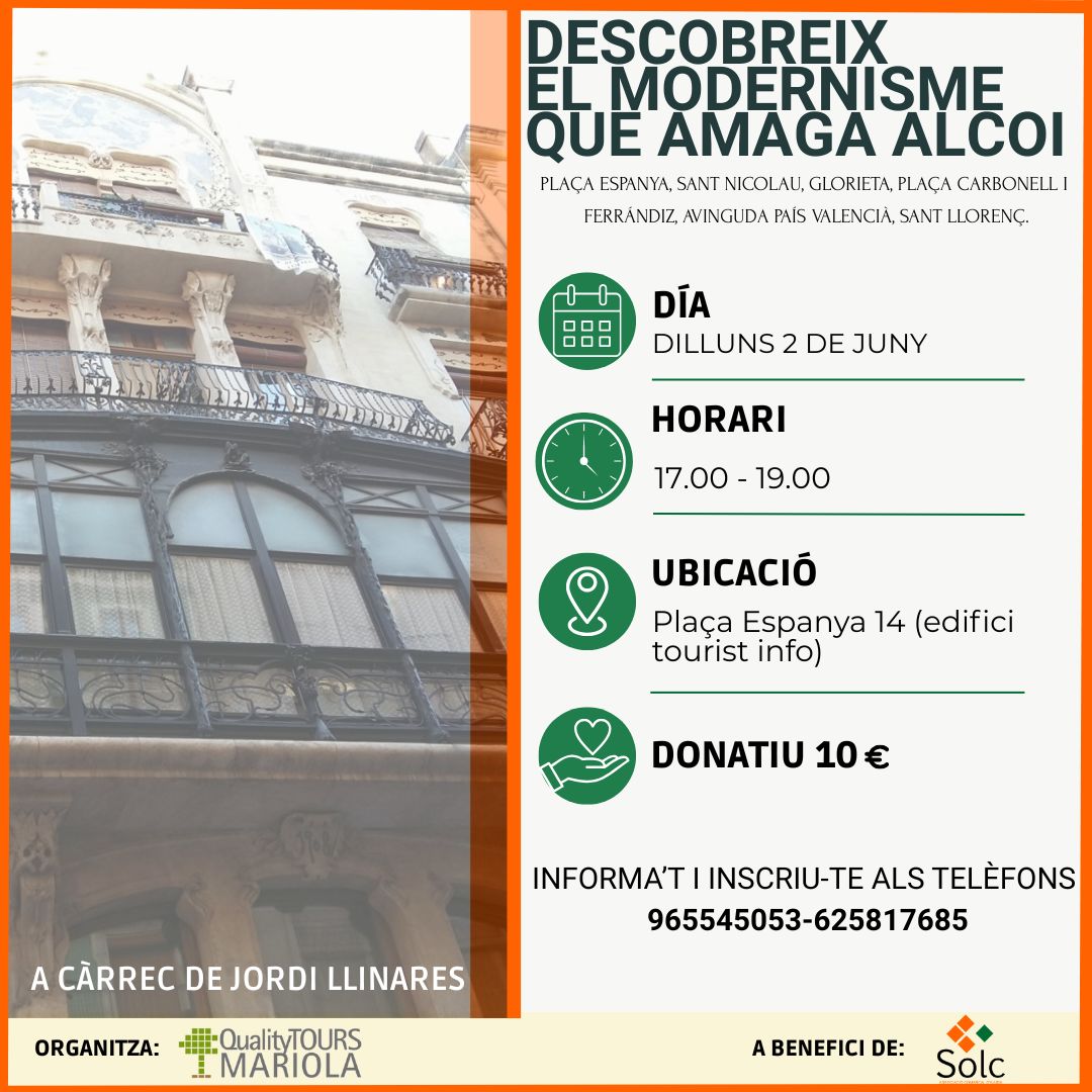 @qualitytoursmariola <a href="/AlcoyanosXmundo/">Alcoyanos por el Mundo</a> gràcies 

#XVsetmanadelasalut