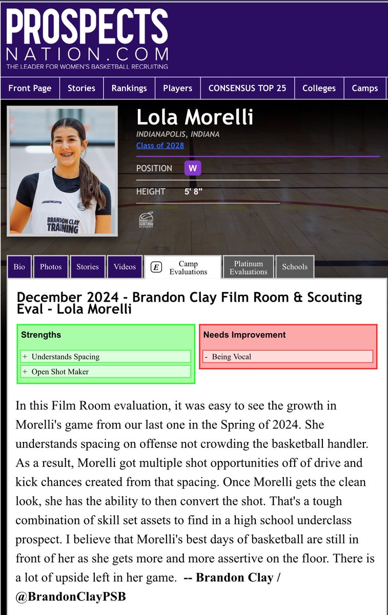 B r a n d o n C l a y (@brandonclaypsb) on Twitter photo <a href="/4_RyleighDavis/">Ryleigh Davis</a> <a href="/MEllison2011/">Miyah E</a> <a href="/AbbyDavis223/">Abby Davis</a> <a href="/MelanieMorgan04/">Melanie Morgan</a> <a href="/ellazakovitch30/">ellazakovitch2030</a> <a href="/nataliemclane21/">Natalie McLane</a> <a href="/AshaPratt2027/">Asha Pratt</a> <a href="/LilaBusenbark/">Lila Busenbark</a> <a href="/Maryrose13__/">Maryrose Felling</a> <a href="/AmeliaR2028/">Amelia Richter</a> <a href="/VinceSmithPSB/">Vincent Smith</a> <a href="/XavierSoHoops/">Xavier Johnson</a> <a href="/Rjones_5/">Rachel Jones</a> <a href="/ZoieWalls2028/">Zoie Walls</a> <a href="/walk_isabella/">Isabella Walk</a> <a href="/IBCWBB/">Indiana Basketball Club</a> <a href="/SEldredge2027/">Sutton Eldredge</a> <a href="/MaggieSimons_27/">Maggie Simons</a> <a href="/LilyJWright/">Lily Wright</a> <a href="/aubreykroymann/">@AubreyKroymann</a> <a href="/KatyShepherd27/">Kathryn</a> <a href="/Juliet21Johnson/">Juliet.J.Johnson 🏀</a> <a href="/BClayShowcases/">Brandon Clay Showcases</a> <a href="/ElleMiller2031/">Elle Miller</a> <a href="/IBC14uMiller/">Indiana Basketball Club Jr 3SSB 14U Miller</a> <a href="/ReeseHaselton/">Reese Haselton</a> <a href="/The865Tory/">Tory Strange</a> <a href="/ReeseDavis2030/">Reese Davis</a> <a href="/avagarcia33/">Ava Garcia</a> <a href="/AddisonLeonard_/">Addison Leonard</a> <a href="/AvaMers2027/">Ava Mersinger</a> <a href="/samaustin21/">Samantha Austin</a> <a href="/lindsay_farbman/">Lindsay Farbman</a> <a href="/ChloeD_1/">Chloe Davis</a> <a href="/J_Spencer2030/">Jayla Spencer</a> <a href="/ballerbrooke4/">Brooklyn Hanks</a> <a href="/RhysEverett3/">Rhys Everett</a> <a href="/laineymcfarlin/">Lainey McFarlin</a> <a href="/alyssadonohue24/">Alyssa Donohue</a> <a href="/StephanieGiann9/">Stephanie Giannikas</a> <a href="/kaseydavey1014/">Kasey Davey</a> <a href="/AnniAment/">Anni Ament</a> <a href="/EmmaB2026/">Emma Briggs</a> <a href="/quinnsowder/">Quinn Sowder</a> <a href="/MarissaP7041/">Marissa Pleasant</a> Brandon Clay All American 🇺🇸 Camp
Powered x @brandonclaypsb
“The Best Evals & Brand Marketing in 🏀.”
🗓️ June 21-22
📍 Indy
‘28 Lola Morelli of Roncalli (IN) is all in for AAC next month.
Newest Invitees
<a href="/AmayaStHilaire/">AmayaStHilaire</a>
<a href="/HaleighKass21/">Haleigh kass</a>
<a href="/GraceScharlach/">Grace Scharlach</a>
<a href="/SophiaB709/">sophia bruce</a> <a href="/4_RyleighDavis/">Ryleigh Davis</a> <a href="/MEllison2011/">Miyah E</a> <a href="/AbbyDavis223/">Abby Davis</a> <a href="/MelanieMorgan04/">Melanie Morgan</a> <a href="/ellazakovitch30/">ellazakovitch2030</a> <a href="/nataliemclane21/">Natalie McLane</a> <a href="/AshaPratt2027/">Asha Pratt</a> <a href="/LilaBusenbark/">Lila Busenbark</a> <a href="/Maryrose13__/">Maryrose Felling</a> <a href="/AmeliaR2028/">Amelia Richter</a> <a href="/VinceSmithPSB/">Vincent Smith</a> <a href="/XavierSoHoops/">Xavier Johnson</a> <a href="/Rjones_5/">Rachel Jones</a> <a href="/ZoieWalls2028/">Zoie Walls</a> <a href="/walk_isabella/">Isabella Walk</a> <a href="/IBCWBB/">Indiana Basketball Club</a> <a href="/SEldredge2027/">Sutton Eldredge</a> <a href="/MaggieSimons_27/">Maggie Simons</a> <a href="/LilyJWright/">Lily Wright</a> <a href="/aubreykroymann/">@AubreyKroymann</a> <a href="/KatyShepherd27/">Kathryn</a> <a href="/Juliet21Johnson/">Juliet.J.Johnson 🏀</a> <a href="/BClayShowcases/">Brandon Clay Showcases</a> <a href="/ElleMiller2031/">Elle Miller</a> <a href="/IBC14uMiller/">Indiana Basketball Club Jr 3SSB 14U Miller</a> <a href="/ReeseHaselton/">Reese Haselton</a> <a href="/The865Tory/">Tory Strange</a> <a href="/ReeseDavis2030/">Reese Davis</a> <a href="/avagarcia33/">Ava Garcia</a> <a href="/AddisonLeonard_/">Addison Leonard</a> <a href="/AvaMers2027/">Ava Mersinger</a> <a href="/samaustin21/">Samantha Austin</a> <a href="/lindsay_farbman/">Lindsay Farbman</a> <a href="/ChloeD_1/">Chloe Davis</a> <a href="/J_Spencer2030/">Jayla Spencer</a> <a href="/ballerbrooke4/">Brooklyn Hanks</a> <a href="/RhysEverett3/">Rhys Everett</a> <a href="/laineymcfarlin/">Lainey McFarlin</a> <a href="/alyssadonohue24/">Alyssa Donohue</a> <a href="/StephanieGiann9/">Stephanie Giannikas</a> <a href="/kaseydavey1014/">Kasey Davey</a> <a href="/AnniAment/">Anni Ament</a> <a href="/EmmaB2026/">Emma Briggs</a> <a href="/quinnsowder/">Quinn Sowder</a> <a href="/MarissaP7041/">Marissa Pleasant</a> Brandon Clay All American 🇺🇸 Camp
Powered x @brandonclaypsb
“The Best Evals & Brand Marketing in 🏀.”
🗓️ June 21-22
📍 Indy
‘28 Lola Morelli of Roncalli (IN) is all in for AAC next month.
Newest Invitees
<a href="/AmayaStHilaire/">AmayaStHilaire</a>
<a href="/HaleighKass21/">Haleigh kass</a>
<a href="/GraceScharlach/">Grace Scharlach</a>
<a href="/SophiaB709/">sophia bruce</a>