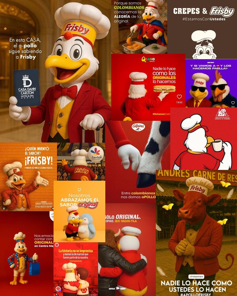 Cada apoyo a frisby es mejor que el anterior