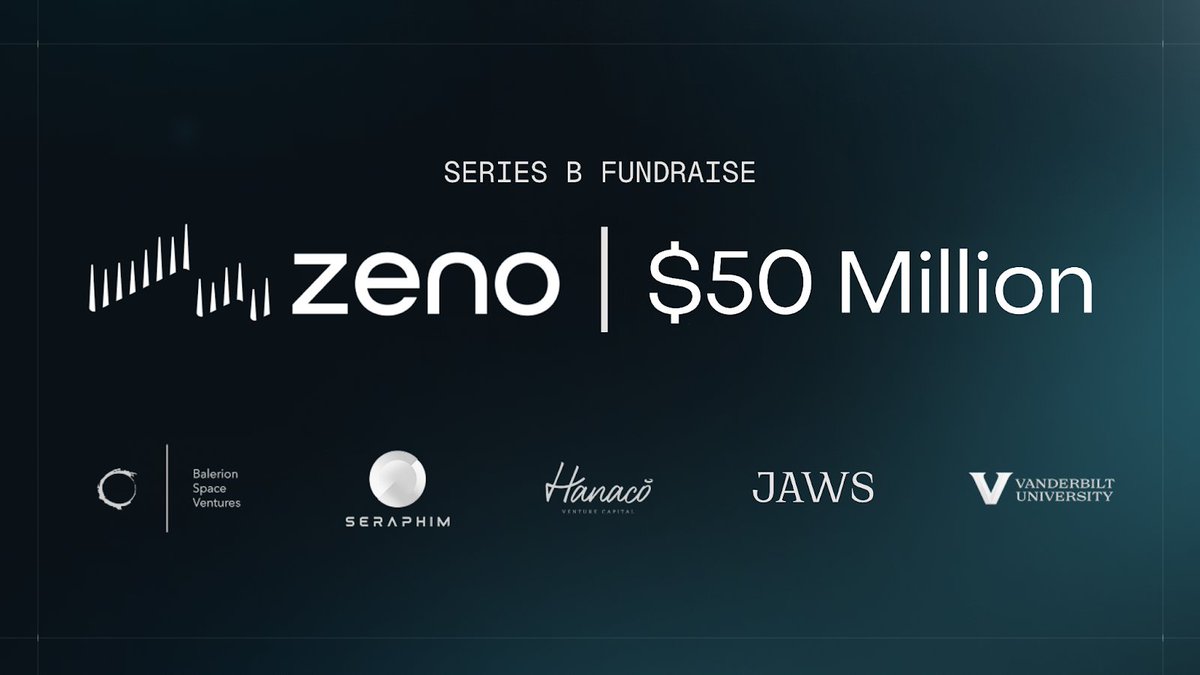 Tyler Bernstein (@tybernstein) on Twitter photo The next frontiers of global influence – the seabed, Arctic, and space – will be shaped by those who can power them.
Today, we’re announcing <a href="/zeno_power/">Zeno Power</a>’s $50M Series B to build nuclear batteries that deliver years of reliable energy in these contested environments. The next frontiers of global influence – the seabed, Arctic, and space – will be shaped by those who can power them.
Today, we’re announcing <a href="/zeno_power/">Zeno Power</a>’s $50M Series B to build nuclear batteries that deliver years of reliable energy in these contested environments.